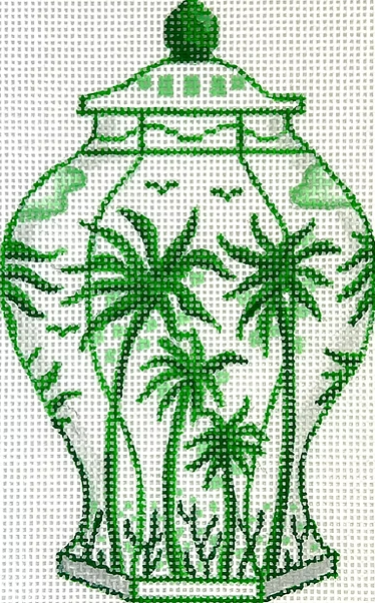 Mini Chinoiserie Vase - OM-336 (Kate Dickerson)