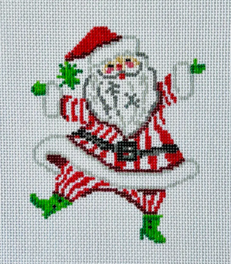 Retro Santa w/Stripes (KCN Designers)