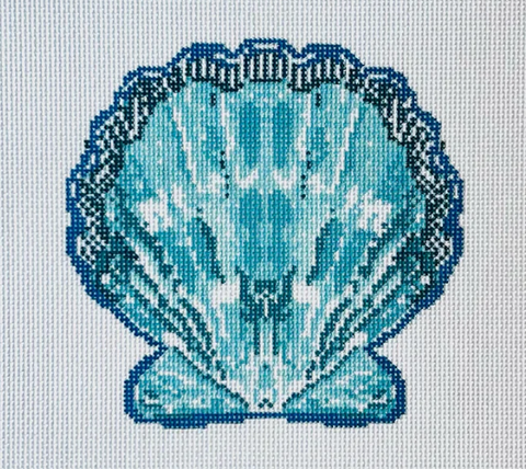 Scallop Ornament - Turquoise (KCN Designers)