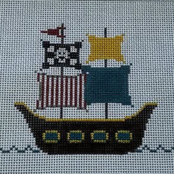Pirate Ship (JP Needlepoint Designs)