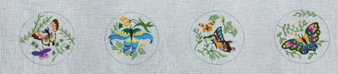 Butterfly Coaster Set (Susan Roberts)