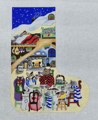 Christmas Feast Stocking (Susan Roberts)