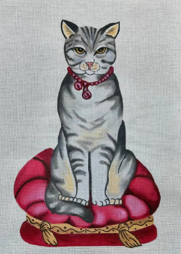 Shaped Victorian Cat (Susan Roberts)