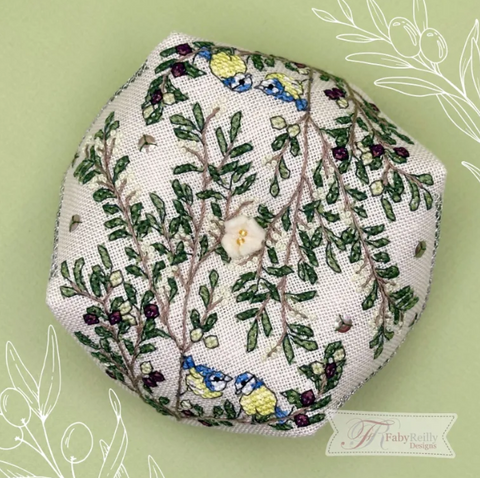 Olive Tree  Biscornu (Faby Reilly)