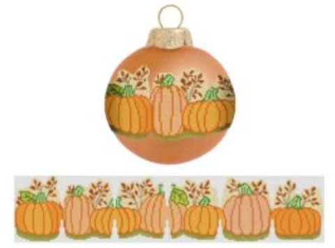 Shape Ornament Band - Pumpkins (Starke Art Designs)