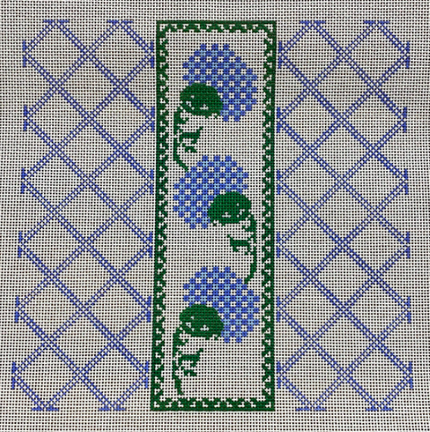 Gingham Blooms - Blue (KCN Designers)