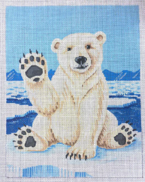Polar Bear Sitting (Stitchtent)