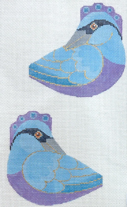 Victoria Crowned Pigeon (Stitchtent)
