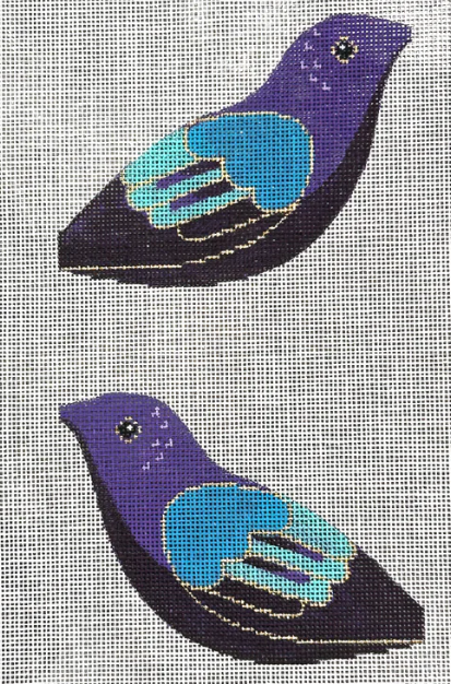 Violet Sabrewing Hummingbird (Stitchtent)
