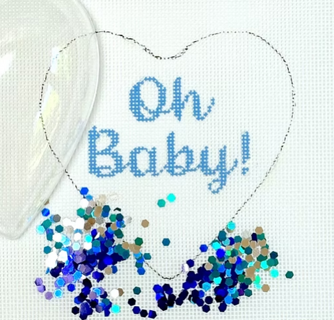Heart Shaped Kit - Oh Baby! Blue (Kate Dickerson)