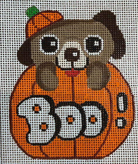 Dog in Pumpkin (Heidi Stanley)