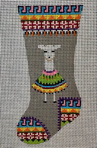 Llama Stocking (Heidi Stanley)
