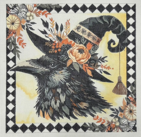 Crow on Hat Profile (Painted Pony Designs)