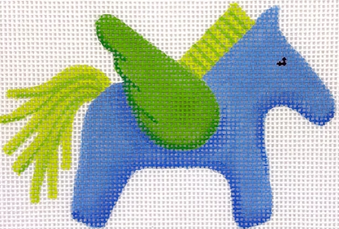 Hermes Inspired Pegasus - Blue (Kate Dickerson)