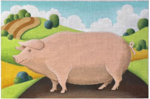 Pig Portrait (Raymond M Crawford)