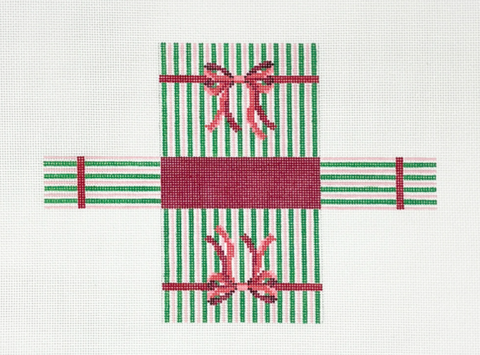 3D Mini Striped Holiday Bag (Lauren Bloch Designs)