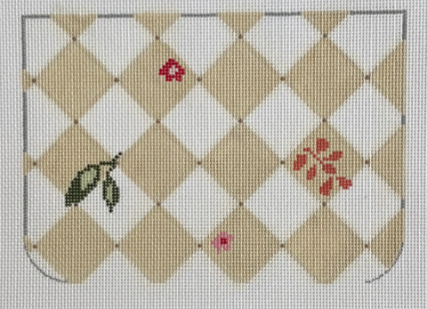 Beige Diamond Purse (Blueberry Point)