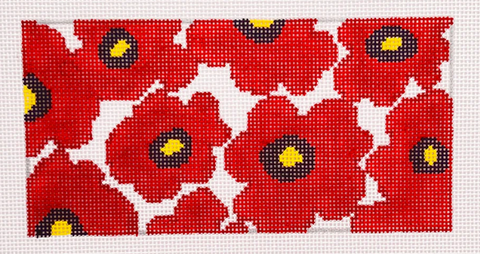 Red Poppy Rectangle - 18M (Blueberry Point)