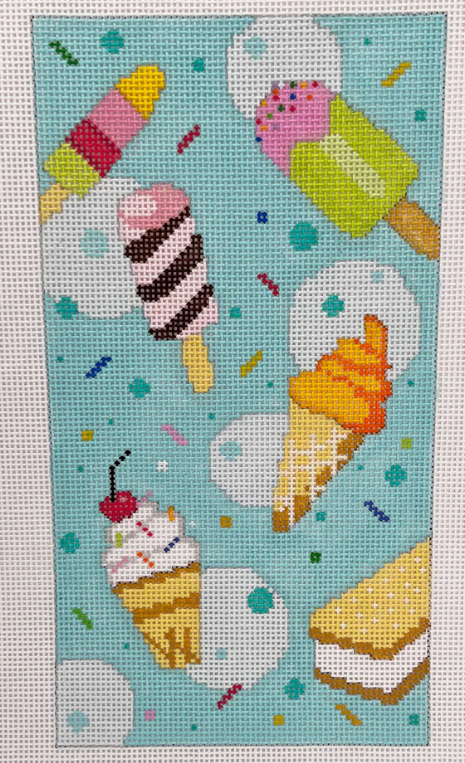 Ice Cream Eyeglass Case (Blueberry Point)