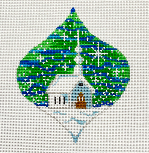 Church Ornament (Blueberry Point)