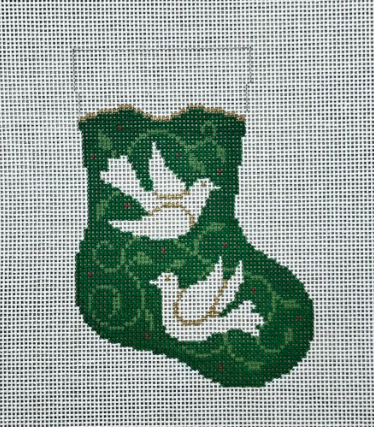 Doves Mini Stocking (Susan Roberts)