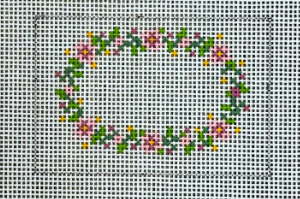 Floral Wreath/Pink Mini Insert (Susan Roberts)