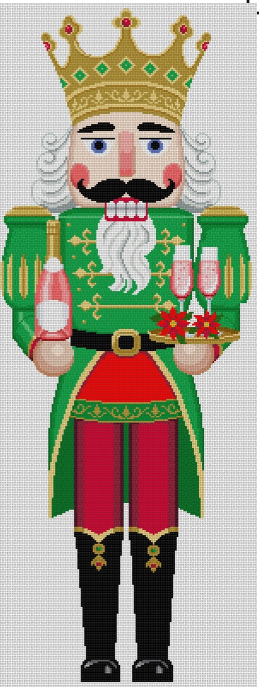 Nutcracker, Champagne King - Stand-Up (Susan Roberts)