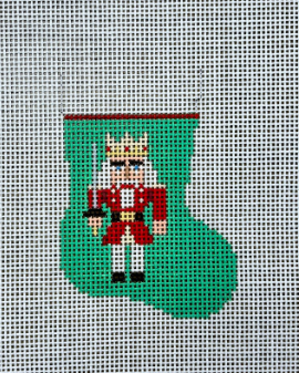 Nutcracker Stocking Ornament (Susan Roberts)