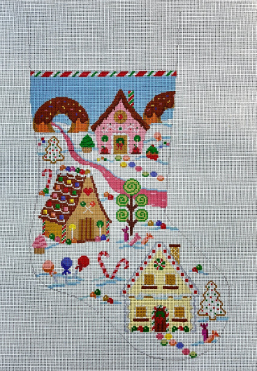 Winter Candyland Stocking (Susan Roberts)