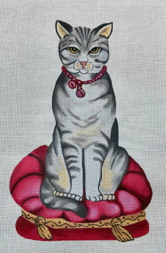 Shaped Victorian Cat (Susan Roberts)
