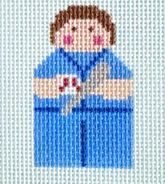 Baseball Angel/Blue (KCN Designers)