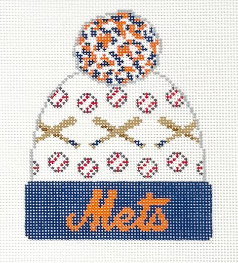 Beanie - New York Baseball (Lauren Bloch Designs)