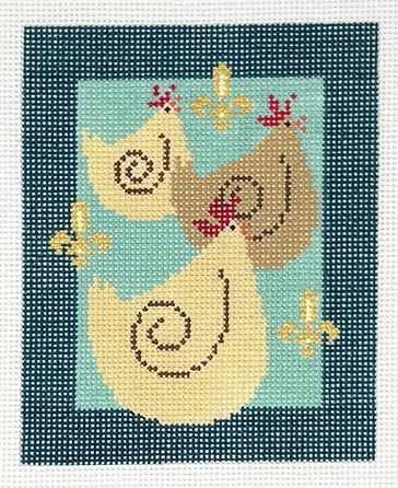 Three French Hens (Lauren Bloch Designs)
