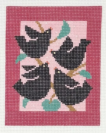 Four Calling Birds (Lauren Bloch Designs)