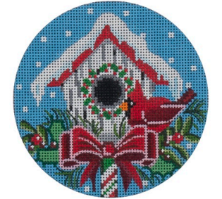 Cardinal Birdhouse (Pepperberry Designs)