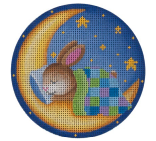 Sweet Dreams Bunny, Blue/Green (Pepperberry Designs)