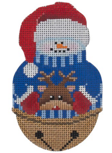 Jingle Bell Snowman/Reindeer (Pepperberry Designs)