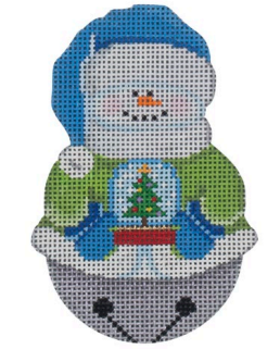 Jingle Bell Snowman/Snow Globe (Pepperberry Designs)