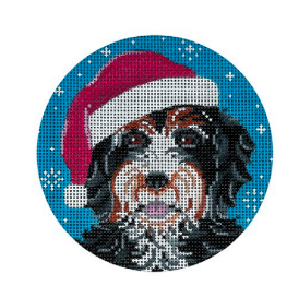 Bernadoodle Santa (Pepperberry Designs)