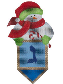 Snowman Dreidel (Pepperberry Designs)