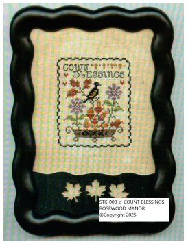 Count Blessings - Chart Only (Rosewood Manor)