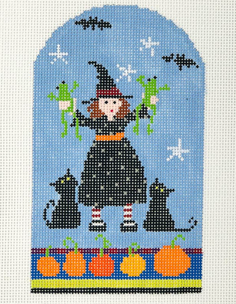 Witch w/Frogs (Pippin Studio)