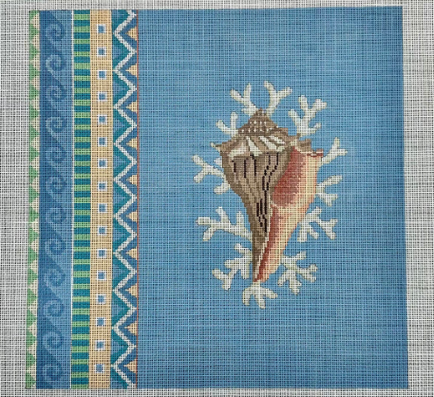 Geo Pattern Lighting Whelk Square (Susan Roberts)