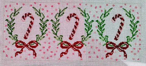 Candy Canes Pillow (KCN Designers)