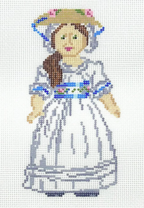 Felicity Summer Hat Doll (Stitchtent)