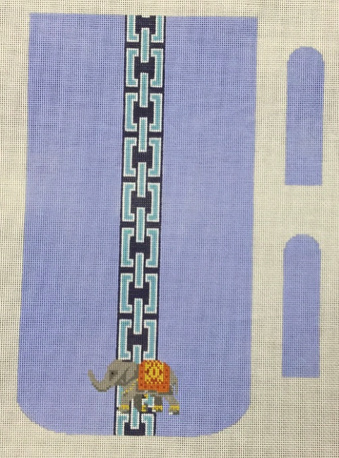 Elephant On Blue Purse (KCN Designers)