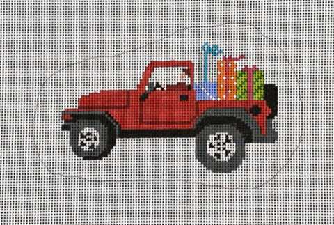 Santa Driving a Jeep (KCN Designers)