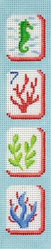 Key Fob - Mahjong Tiles (Kate Dickerson)