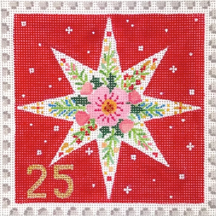 Advent Square #25 - 8 Pointed Star (Klara Hawkins)