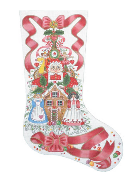 Mrs. Santa Goodie Tree Stocking